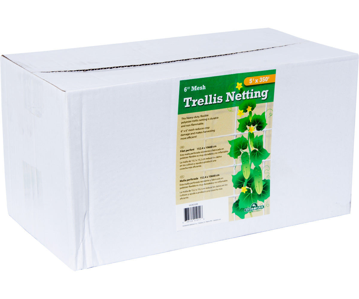 Trellis Netting 6" Mesh, woven, 5' x 350'