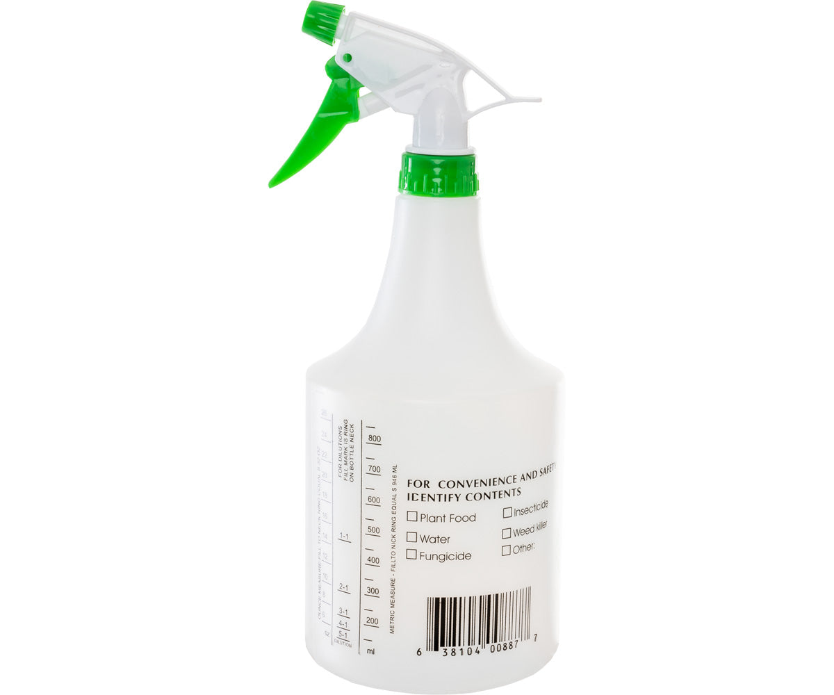 Hydrofarm Plastic Sprayer, 1 qt