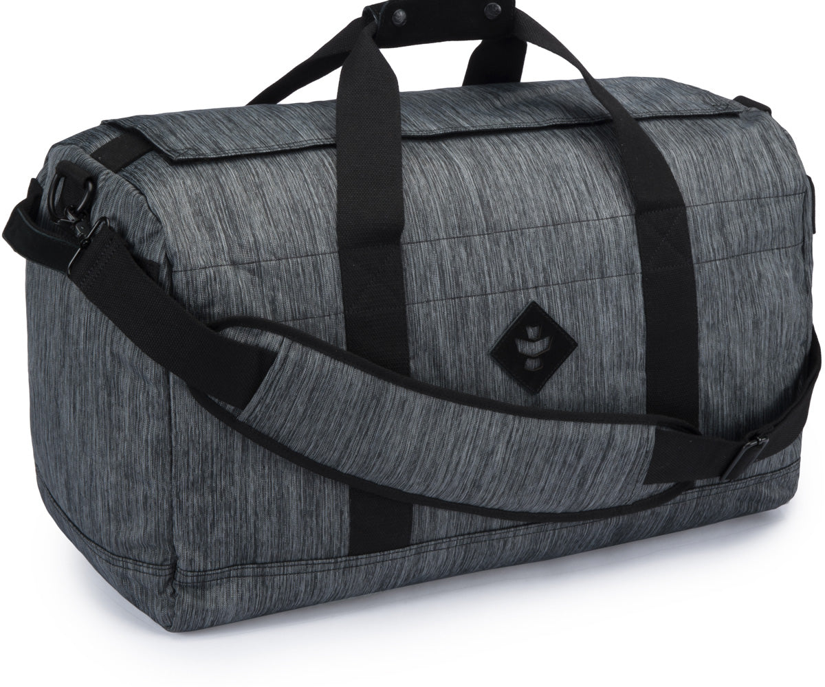 Revelry Supply The Continental Large Duffle, Striped Black